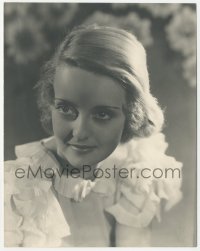 1t159 BETTE DAVIS deluxe 7.5x9.5 still 1935 beautiful head & shoulders portrait of the leading lady!