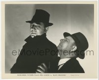 1t172 BLACK DRAGONS 8x10 still 1942 best close up of Bela Lugosi in black hat & trench coat!