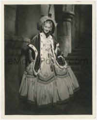 1t174 BLACK ROOM candid 8.25x10 still 1935 Marian Marsh poses in beautiful costume by Ray Jones!