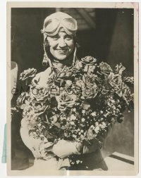 1t175 BLANCHE NOYES 6.5x8.5 news photo 1929 the actress turned aviator in Women's Air Derby!