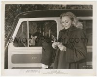 1t178 BLONDE ICE 8x10.25 still 1948 bad girl Leslie Brooks shoots a man & takes his money!