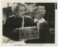 1t179 BLONDE VENUS 8.25x10 still 1932 c/u of Marlene Dietrich & Dickie Moore, Josef von Sternberg