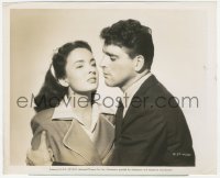 1t202 BRUTE FORCE 8x10 still 1947 great c/u of Burt Lancaster & pretty Ann Byth, Mark Hellinger!