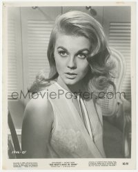 1t203 BUS RILEY'S BACK IN TOWN 8x10.25 still 1965 close up of sexy Ann-Margret with sheer shirt!