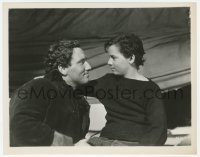 1t210 CAPTAINS COURAGEOUS 8x10.25 still R1950s c/u of Spencer Tracy smiling at Freddie Bartholomew!