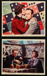 1x086 GUYS & DOLLS 4 color 8x10 stills 1955 great images of Marlon Brando, Jean Simmons!