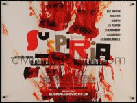 2f410 SUSPIRIA British quad 2019 Chloe Grace Moretz, giallo horror remake, completely different!