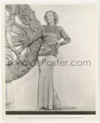 2h593 LYDA ROBERTI 8.25x10 still 1934 Paramount portrait in formal sweater from College Rhythm!