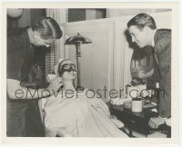 2h597 MADE FOR EACH OTHER candid 8.25x10 still 1939 Stewart watches Carole Lombard get a facial!