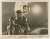 2h606 MAN FROM PLANET X 8x10.25 still 1951 Edgar Ulmer, Field in alien ship watches Clarke & Schallert!