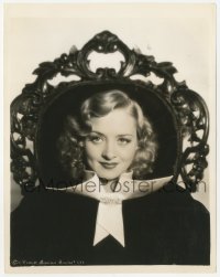 2h618 MARIAN MARSH 8.25x10.25 still 1930s Columbia portrait wearing wild outfit with large collar!