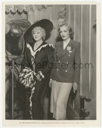 2h629 MARLENE DIETRICH/MAE WEST 8x10.25 still 1935 photographed together on Klondike Annie set!