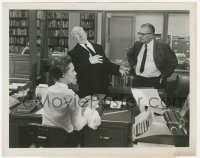 2h632 MARNIE candid 8x10.25 still 1964 Alfred Hitchcock shows Tippi Hedren how to react w/ emotion!