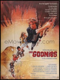 2k621 GOONIES CinePoster REPRO French 1p 1985 Josh Brolin, teen classic, wonderful Drew Struzan art!