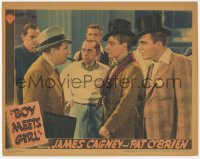 2m317 BOY MEETS GIRL LC 1938 James Cagney & Pat O'Brien in intense staredown with Frank McHugh!