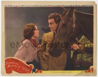 2m322 BROADWAY MELODY OF 1938 LC 1938 LC 1937 Eleanor Powell tells Robert Taylor their horse has to win!