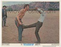 2m330 BUTCH CASSIDY & THE SUNDANCE KID LC #7 R1973 no rules in a fight scene w/ Cassidy & Newman!