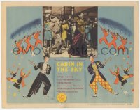 2m332 CABIN IN THE SKY LC 1943 great image of Ethel Waters singing & dancing, cool border art!