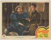 2m337 CANTERVILLE GHOST LC #2 1944 ghost Charles Laughton shows Robert Young what the book says!