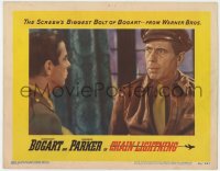 2m350 CHAIN LIGHTNING LC #4 1949 perplexed test pilot Humphrey Bogart staring at Richard Whorf!