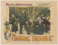 2m353 CHASING TROUBLE LC 1926 Pete Morrison & Ione Reed catch Tom London & Frances Friel!