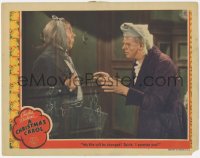 2m355 CHRISTMAS CAROL LC 1938 great special FX image of Reginald Owen with ghost Leo G. Carroll!