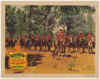 2m731 RENFREW OF THE ROYAL MOUNTED LC 1937 James Newill & Mounties on horses with cool dog!