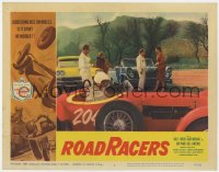 2m740 ROADRACERS LC #4 1959 great race car scene, American Grand Prix art in the border!