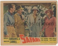 2m755 SAFARI LC 1940 big game hunter Douglas Fairbanks Jr., Madeleine Carroll, Tullio Carminati