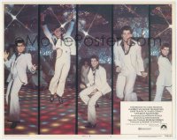 2m762 SATURDAY NIGHT FEVER int'l LC #1 1977 multiple close up images of disco dancer John Travolta!