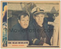 2m772 SEAS BENEATH LC 1931 John Ford, close up of George O'Brien & one of his ship's crew!