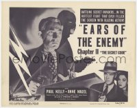 2m190 SECRET CODE chapter 11 TC R1952 the greatest World War II spy serial, Ears of the Enemy!