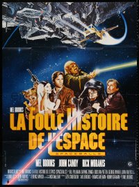 2z1150 SPACEBALLS French 1p 1987 Mel Brooks sci-fi Star Wars spoof, John Candy, Bill Pullman!