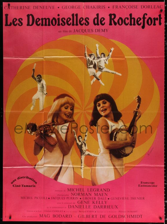 eMoviePoster.com: 2z1235 YOUNG GIRLS OF ROCHEFORT French 1p R1980s ...