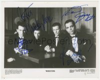 3f0688 MOBSTERS signed 8x10 still 1991 by Christian Slater, Patrick Dempsey, Grieco AND Mandylor!