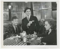 3f1125 OUT OF THE FOG signed 8x10 REPRO still 1980s by Ida Lupino AND Eddie Albert, w/John Garfield!