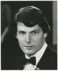 3r0151 CHRISTOPHER REEVE deluxe 8x10 news photo 1978 at presidential premiere of Superman by Gallela!