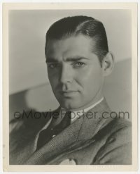 3r0158 CLARK GABLE deluxe 8x10 still 1932 portrait without mustache by Clarence Sinclair Bull!