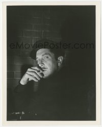 3r0166 CONFESSIONS OF AN OPIUM EATER 8x10.25 still 1962 portrait of Vincent Price in dark alley!