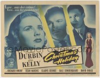 3r0710 CHRISTMAS HOLIDAY TC 1944 Deanna Durbin, Gene Kelly, from W. Somerset Maugham story!