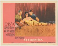 3r1064 CLEOPATRA LC #3 1963 Howard Terpning art of Elizabeth Taylor, Richard Burton & Rex Harrison!