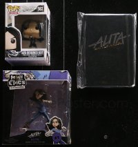 3s0426 LOT OF 3 ALITA: BATTLE ANGEL MOVIE PROMO ITEMS 2019 Funko Pop & Mini Epics figurines!