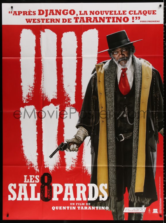 eMoviePoster.com: 3w1302 HATEFUL EIGHT French 1p 2016 Tarantino, great ...