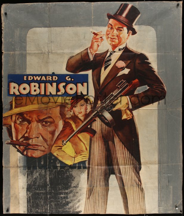 eMoviePoster.com: 3w0589 EDWARD G. ROBINSON 28x34 local theater poster ...