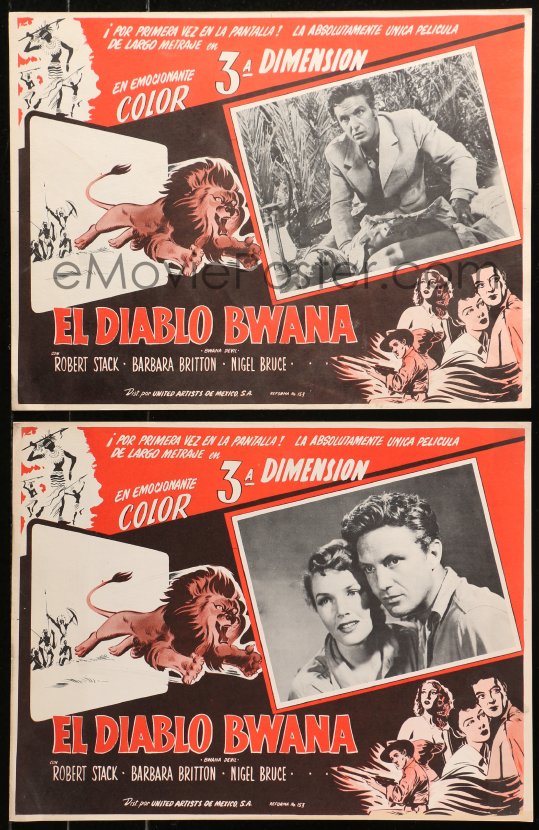bwana devil poster