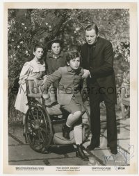 4p0403 MARGARET O'BRIEN signed 8x10.25 still 1949 w/Dean Stockwell & Marshall in The Secret Garden!