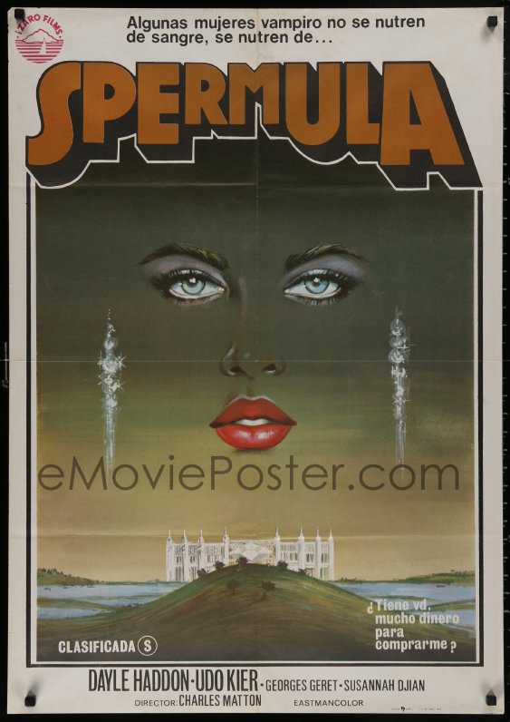 Emovieposter Com 4s0696 Spermula Spanish 1978 Great Different Art Of