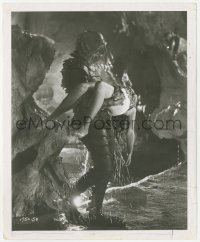 4w1111 CREATURE FROM THE BLACK LAGOON 8.25x10 still 1954 best c/u of monster carrying Julia Adams!