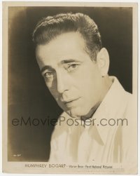 4w1308 HUMPHREY BOGART 8x10.25 still 1940s head & shoulders portrait of the Hollywood movie legend!