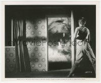 4w1322 INCREDIBLE SHRINKING MAN 8.25x10 still 1957 FX scene of Grant Williams with cat attacking!